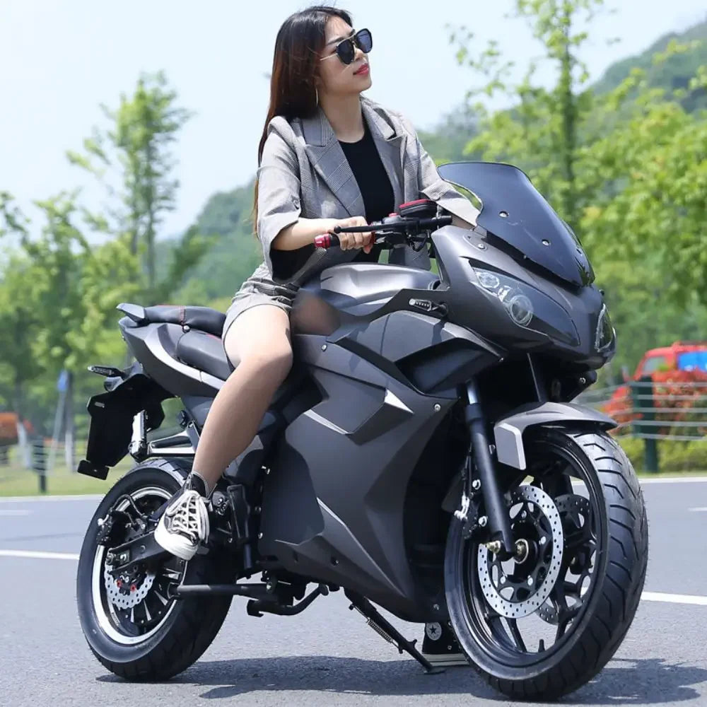 17 Inch electric motorcycle sportbike racing 2000W Electric Motorcycle 72v 20ah motorbike offroad Loud pipes save lives custom