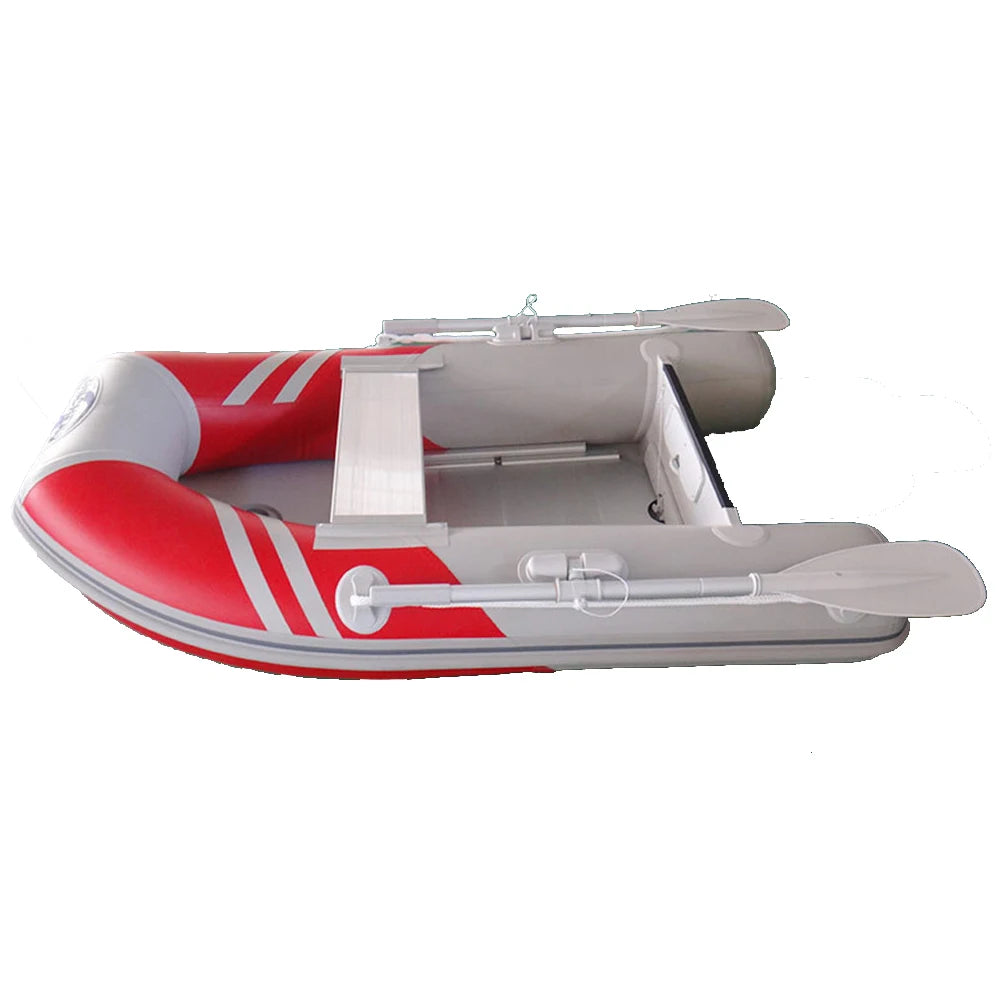 Small pvc inflatable rowing boats 2m finishing boat for children