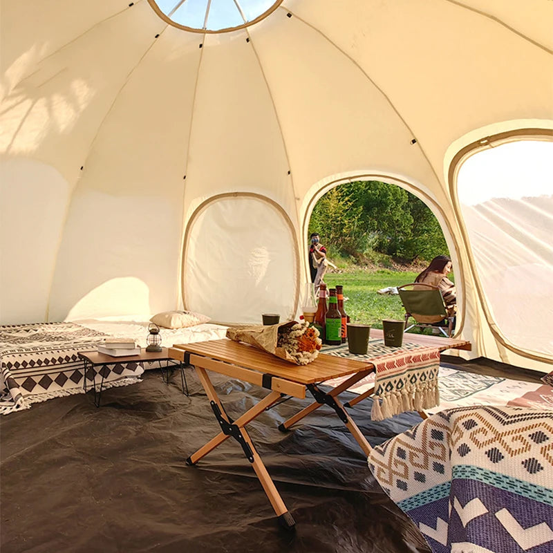 outdoor luxury glamping geodome tents house resort hotel round dome camping tent for sale