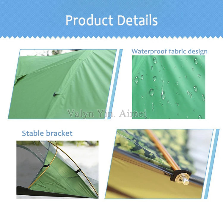 Luxury Triangle Hanging Tree Tents Double Layer Suspended Hammock Camp Tent Outdoor Portable Parachute Hammocks Tents Camping