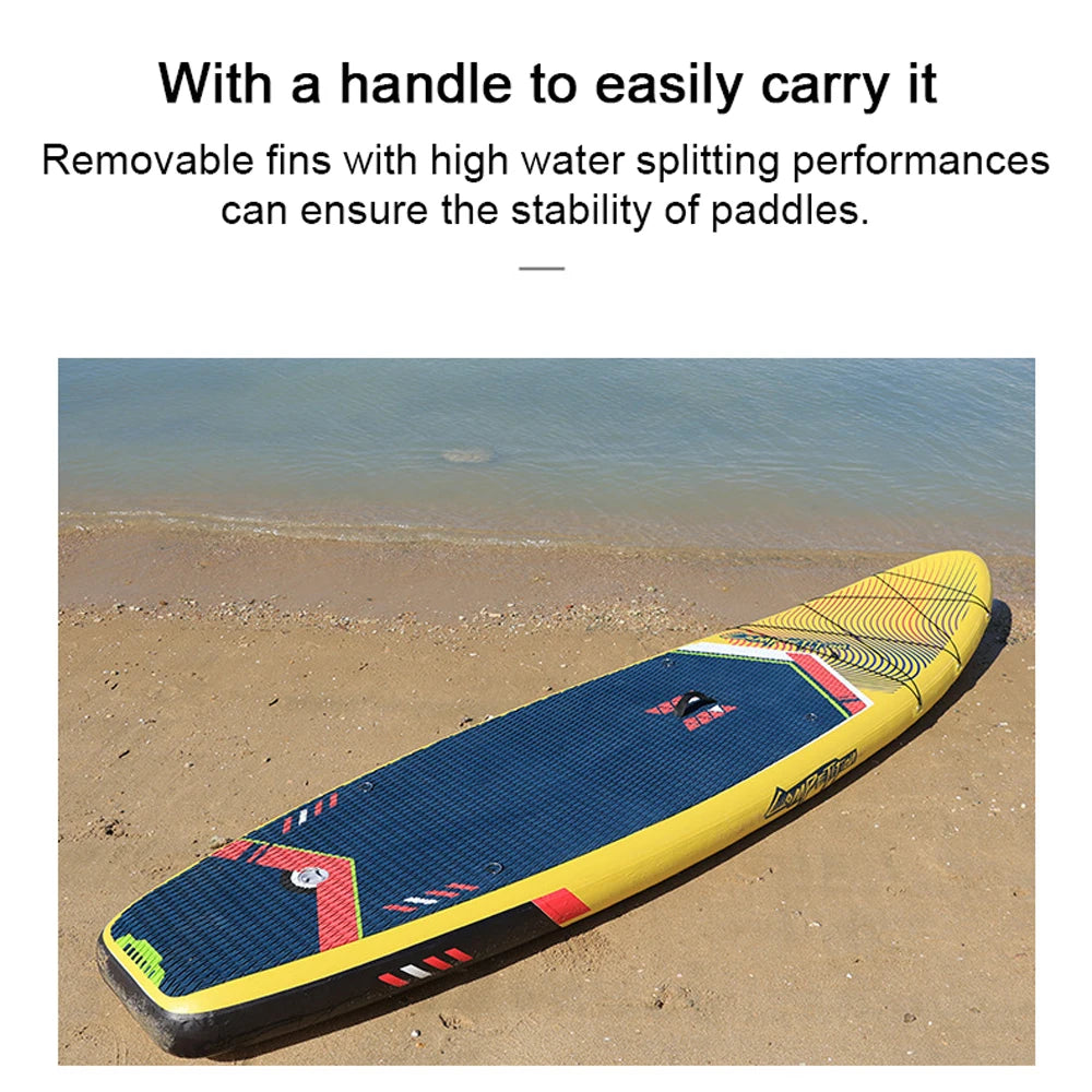 Inflatable Stand-Up Surfboard Sap SUP Board Seaside Beach Water-skiing Surfboard Pulp Board Water Sport PVC Surfing Paddle Board