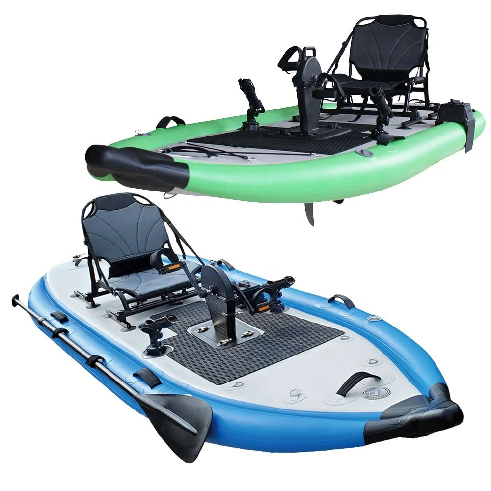 Wholesale thickened three-person PVC inflatable boat, fishing boat, rubber boat, kayak