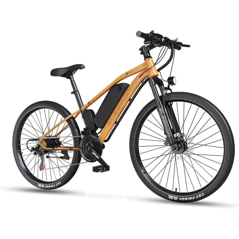 Electric Bike for Adults, 26" Tire Electric Mountain Ebike, 7-Speed Fast Electric Bicycle, 48V Removable Battery E-Bike