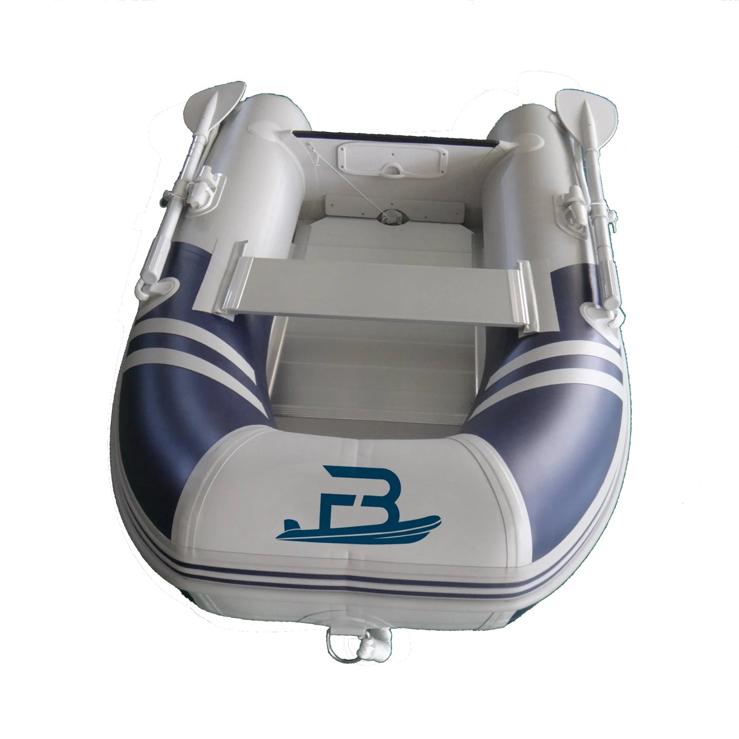 Small pvc inflatable rowing boats 2m finishing boat for children