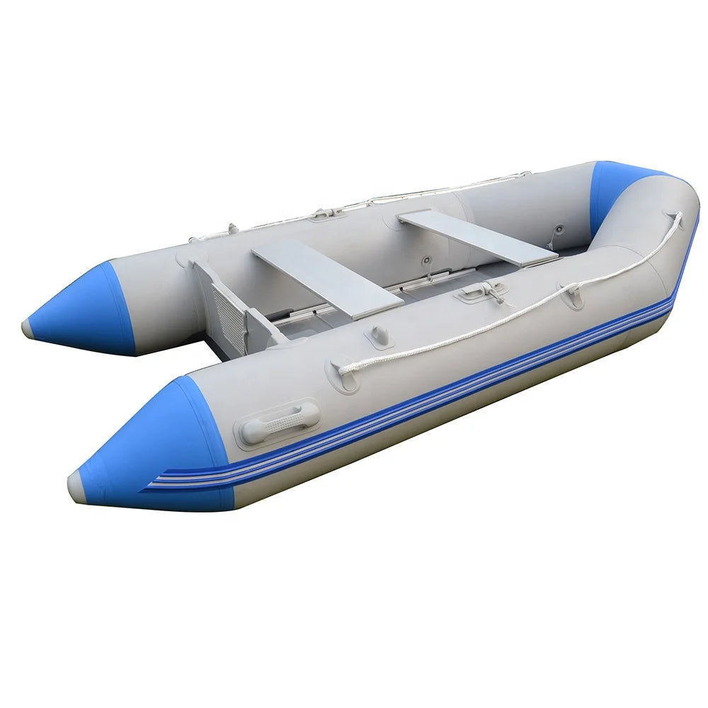 HITU 2 3 4 5 6 Person Inflatable Kayak Fishing Boat Custom PVC Hypalon Kaboat Rescue Rubber Rowing Boat with Motor