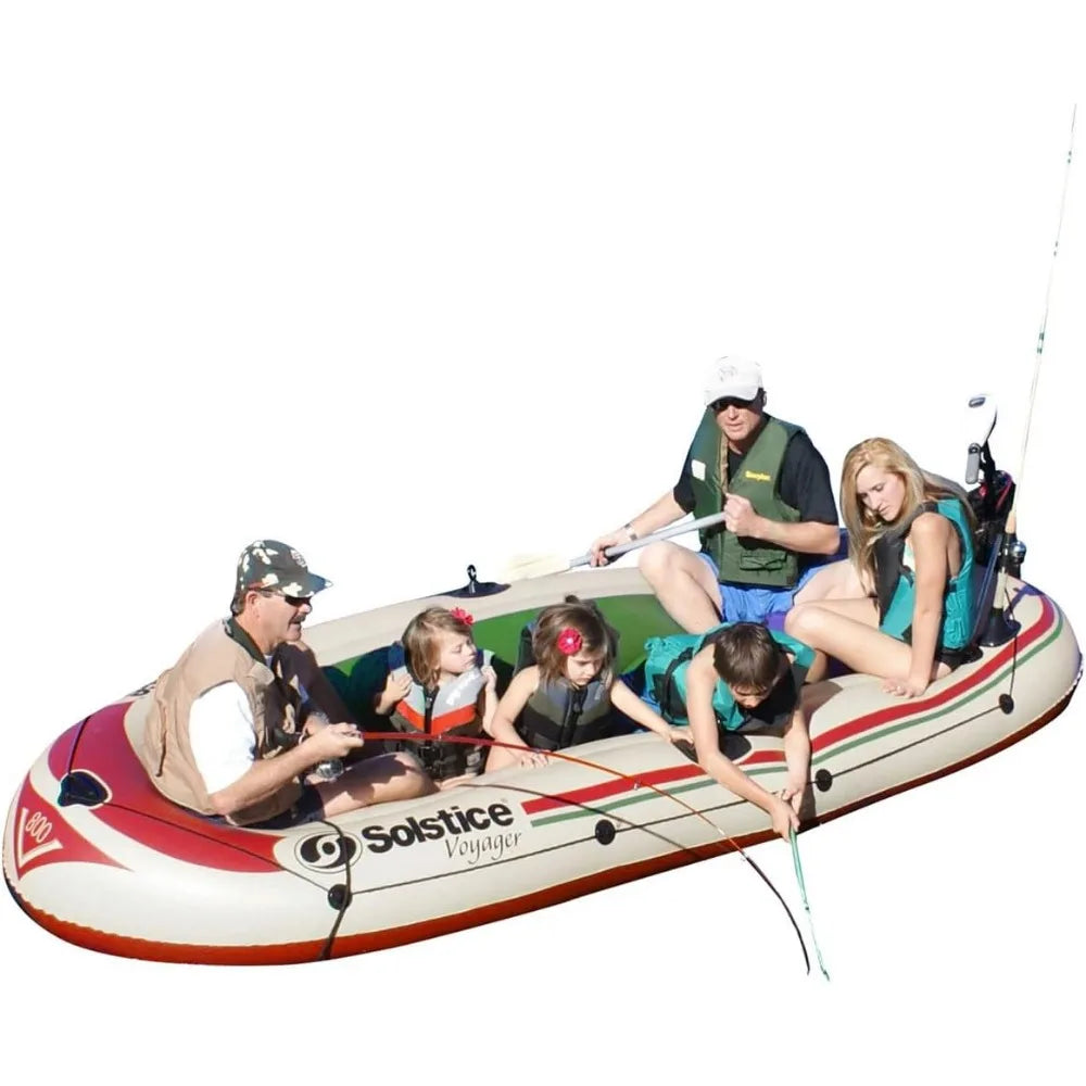 Inflatable Fishing Boat Rafts 2 to 6 Person Options for Adults Compatible